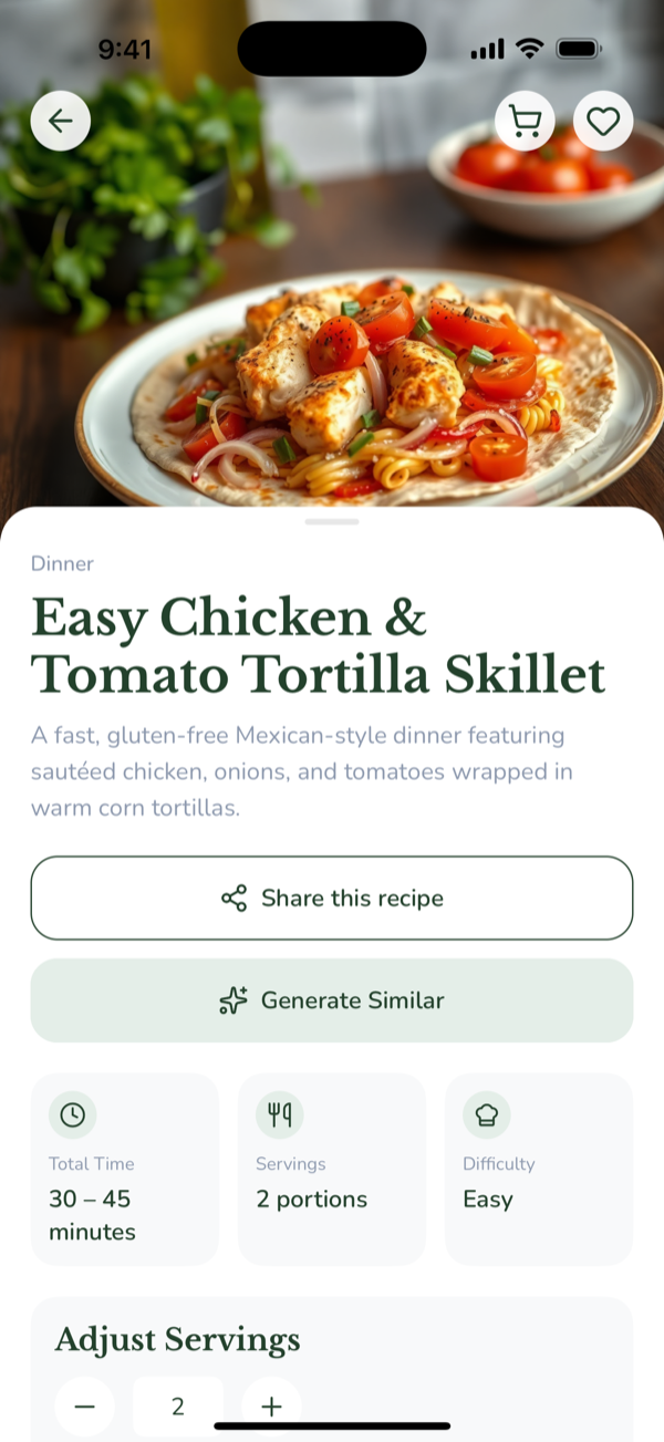 Recipe detail